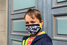 Load image into Gallery viewer, Camouflage | Face Mask | Kids - Happy Mask 
